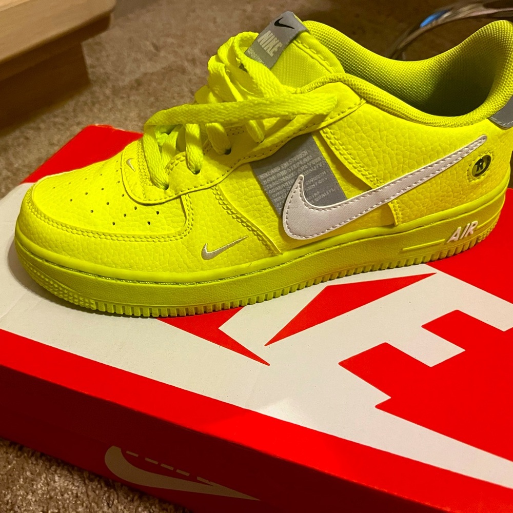Nike highlighter yellow